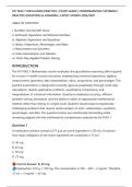 ATI TEAS 7 MATH EXAM PRACTICE &vert; STUDY GUIDE &vert; COMPREHENSIVE TESTBANK &vert;&NewLine;PRACTICE QUESTIONS & ANSWERS &vert; LATEST UPDATE 2026&sol;2027