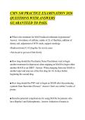 CMN 548 PRACTICE EXAMINATION 2026&NewLine;QUESTIONS WITH ANSWERS&NewLine;GUARANTEED TO PASS&period;&NewLine;