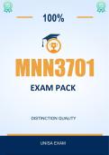 MNN3701 Exam Pack 2026 - Distinction Guaranteed 