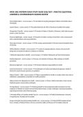 NFDN 1001 MIDTERM EXAM STUDY GUIDE 2026&sol;2027 &vert; PRACTICE QUESTIONS&comma; ANSWERS & COMPREHENSIVE NURSING REVIEW