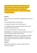 OACIQ EXAM &sol;OACIQ PRACTICE EXAM 2026&sol;2027 WITH &NewLine;ACTUAL CORRECT QUESTIONS AND VERIFIED DETAILED &NewLine;ANSWERS &vert;FREQUENTLY TESTED QUESTIONS AND &NewLine;SOLUTIONS&vert;ALREADY GRADED A&plus;&vert;BRAND NEW VERSION &NewLine;&excl;&excl;&vert;GUARANTEED PASS 