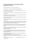 CMTBC ETHICS EXAM 2026&sol;2027 &vert; PRACTICE QUESTIONS&comma; ANSWERS & COMPREHENSIVE ETHICS REVIEW