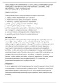 GEORGIA DENTISTRY JURISPRUDENCE EXAM PRACTICE &vert; COMPREHENSIVE STUDY&NewLine;GUIDE &vert; ADVANCED TESTBANK &vert; PRACTICE QUESTIONS & ANSWERS &vert; EXAM&NewLine;PREPARATION &vert; LATEST UPDATE 2026&sol;2027