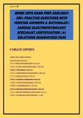 IBHRE CEPS Exam Prep 2026-2027 &vert; 300&plus; Practice Questions with Verified Answers & Rationales &vert; Cardiac Electrophysiology Specialist Certification &vert; Comprehensive Study Guide