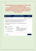 NR 546 MIDTERM EXAM &lpar;CHAMBERLAIN&rpar; NEWEST 2026 &NewLine;ACTUAL EXAM&vert; NR546 ADVANCED &NewLine;PSYCHOPHARMACOLOGY FOR THE PMHNP WEEK 4 &NewLine;MIDTERM EXAM WITH 75 REAL EXAM QUESTIONS AND &NewLine;CORRECT VERIFIED ANSWERS&sol; ALREADY GRADED A&plus; &NewLine;&lpar;MOST RECENT&excl;&excl;&rpar; 