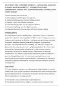 NR 507 EDAPT WEEK 8&colon; CNS BRAIN DISORDERS &mdash; CONVULSIONS&comma; HEADACHES&NewLine;& CRANIAL NERVES EXAM PRACTICE &vert; ADVANCED STUDY GUIDE &vert;&NewLine;COMPREHENSIVE TESTBANK WITH PRACTICE QUESTIONS & ANSWERS &vert; LATEST&NewLine;UPDATE 2026&sol;2027