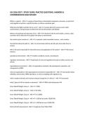 USI 2026&sol;2027 &vert; STUDY GUIDE&comma; PRACTICE QUESTIONS&comma; ANSWERS & COMPREHENSIVE EXAM REVIEW