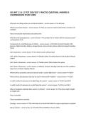 USI UNIT 2&period;1 & 2&period;2 TEST 2026&sol;2027 &vert; PRACTICE QUESTIONS&comma; ANSWERS & COMPREHENSIVE STUDY GUIDE