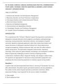NU 155 EXAM 3 MEDICAL-SURGICAL NURSING EXAM PRACTICE &vert; COMPREHENSIVE&NewLine;STUDY GUIDE &vert; TESTBANK &vert; PRACTICE QUESTIONS & ANSWERS &vert; LATEST UPDATE&NewLine;2026&sol;2027 &vert; ADVANCED REVIEW