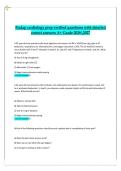 FISDAP Cardiology Questions with Verified Detailed Answers &lpar;A&plus; Grade&rpar; &vert; Comprehensive EMS & Paramedic Cardiology Exam Study Guide Quiz Bundles 
