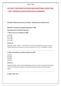 ATI TEAS 7 MATHEMATICS EXAM 2026 QUESTIONS LATEST 2026 &ndash; 2027  VERSION SOLVED QUESTIONS & ANSWERS