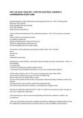 PNG 1145 QUIZ 2 2026&sol;2027 &vert; PRACTICE QUESTIONS&comma; ANSWERS & COMPREHENSIVE STUDY GUIDE&NewLine;&NewLine;