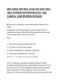 MED SURGE HESI REAL EXAM 200 2026 HIGH&period;pdf&NewLine;&NewLine;