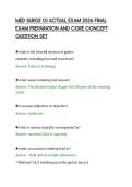 MED SURGE GI ACTUAL EXAM 2026 FINAL EXAM PREPARATION AND CORE CONCEPT QUESTION SET&period;pdf&NewLine;&NewLine;