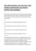 MED SURGE HESI REAL EXAM 200 2026 CORE NURSING INTERVENTIONS AND PRIORITY SETTING STUDY MATERIALS&period;pdf&NewLine;&NewLine;