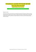 Fitzgerald-Aligned FNP Board Review 2025&sol;2026 &ndash; 150 Original Practice Questions with Correct Answers & Rationales