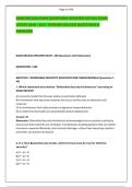 SANS SEC530 EXAM QUESTIONS UPDATED ACTUAL EXAM &NewLine;LATEST 2026 &ndash; 2027  VERSION SOLVED QUESTIONS & &NewLine;ANSWERS