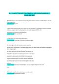 HUD Practice Test and Correct Answers with Verified Questions &lpar;A&plus; Grade&rpar; 2026&sol;2027 &vert; Comprehensive HUD Certification Exam Study Guide