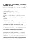 NSC 150 EXAM 3 2026&sol;2027 &vert; STUDY GUIDE&comma; PRACTICE QUESTIONS&comma; ANSWERS & COMPREHENSIVE EXAM REVIEW