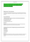 NWCA CET CERTIFIED EKG TECHNICIAN&rpar;  EXAM 2026 &NewLine;QUESTIONS LATEST 2026 &ndash; 2027  VERSION SOLVED &NewLine;QUESTIONS & ANSWERS