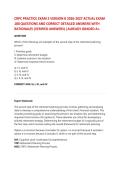 CRPC PRACTICE EXAM 2 VERSION B ACTUAL EXAM 180 QUESTIONS AND CORRECT DETAILED ANSWERS WITH RATIONALES &lpar;VERIFIED ANSWERS&rpar; &period;2026&sol;2027 FREQUENTLY TESTED Q&A FROM PAST PAPERS &ndash; MOST EXPECTED QUESTIONS FOR THE EXAM &ndash; MUST KNOW BEFORE THE EXAM&period;&NewLine;