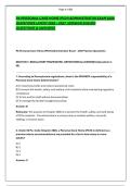 PA PERSONAL CARE HOME &lpar;PCH&rpar; ADMINISTRATOR EXAM 2026 &NewLine;QUESTIONS LATEST 2026 &ndash; 2027  VERSION SOLVED &NewLine;QUESTIONS & ANSWERS