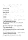 NSG 1400 FINAL EXAM 2026&sol;2027 &vert; NURSING STUDY GUIDE&comma; PRACTICE QUESTIONS&comma; ANSWERS & COMPREHENSIVE REVIEW