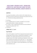 CS6515 EXAM 3 VERSION B LATEST VERSION COMPLETE 46&plus; QUESTIONS AND CORRECT DETAILED ANSWERS &lpar;VERIFIED ANSWERS&rpar;&period; 2026&sol;2027 FREQUENTLY TESTED Q&A FROM PAST PAPERS &ndash; MOST EXPECTED QUESTIONS FOR THE EXAM &ndash; MUST KNOW BEFORE THE EXAM&period;&NewLine;