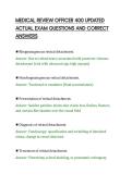 MEDICAL REVIEW OFFICER 400 UPDATED ACTUAL EXAM QUESTIONS AND CORRECT ANSWERS&period;pdf&NewLine;&NewLine;