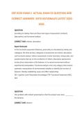 EDF 6226 EXAM 2 ACTUAL EXAM 52 QUESTION AND&NewLine;CORRECT ANSWERS WITH RATIONALES LATEST &period;2026&sol;2027 FREQUENTLY TESTED Q&A FROM PAST PAPERS &ndash; MOST EXPECTED QUESTIONS FOR THE EXAM &ndash; MUST KNOW BEFORE THE EXAM&period;&NewLine;