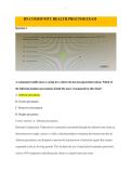 RN COMMUNITY HEALTH PROCTOR EXAM