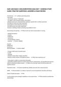 NUR 1400 EXAM 2 DOCUMENTATION 2026&sol;2027 &vert; NURSING STUDY GUIDE&comma; PRACTICE QUESTIONS&comma; ANSWERS & EXAM REVIEW