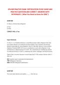 EPA 609 PRACTICE EXAM CERTIFICATION STUDY GUIDE AND&NewLine;PRACTICE QUESTION AND CORRECT ANSWERS WITH&NewLine;RATIONALES &period;2026&sol;2027 FREQUENTLY TESTED Q&A FROM PAST PAPERS &ndash; MOST EXPECTED QUESTIONS FOR THE EXAM &ndash; MUST KNOW BEFORE THE EXAM&period;&NewLine;