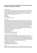NSG 1400 EXAM 1 2026&sol;2027 &vert; NURSING STUDY GUIDE&comma; PRACTICE QUESTIONS&comma; ANSWERS & COMPREHENSIVE EXAM REVIEW&NewLine;&NewLine;