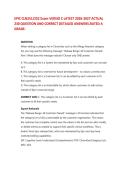 EPIC CLN251&sol;252 Exam VERSIO C LATEST  ACTUAL 230 QUESTION AND CORRECT DETAILED ANSWERS&period;RATED A GRADE&period;2026&sol;2027 FREQUENTLY TESTED Q&A FROM PAST PAPERS &ndash; MOST EXPECTED QUESTIONS FOR THE EXAM &ndash; MUST KNOW BEFORE THE EXAM&period;&NewLine;