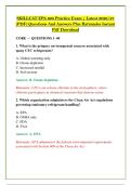 SKILLCAT EPA 608 Practice Exam &vert; Latest 2026&sol;27 &NewLine;&lpar;PDF&rpar; Questions And Answers Plus Rationales Instant &NewLine;Pdf Download 