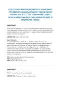 ETH&sol;321T WEEK PRACTICE&sol;Eth&sol;321T WEEK 2 ASSIGNMENT&NewLine;&sol;ETH&sol;321T WEEK 2 APPLY ASSIGNMENT &lpar;WEEK 2&rpar; NEWEST&NewLine;VERSION  ACTUAL QUESTION AND CORRECT&NewLine;DETAILED VERIFIED ANSWERS FROM VERIFIED SOURCES BY&NewLine;EXPERT RATED A GRADE&period;2026&sol;2027 FREQUENTLY TESTED Q&A FROM PAST 