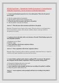 NR 304 Final Exam &ndash; Chamberlain Health Assessment II&colon; Comprehensive &NewLine;2026&sol;2027 Questions&comma; Correct Answers & Detailed Rationales 