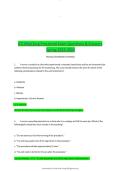 ATI Med Surg Proctored Exam Questions & Answers &lpar;Spring Nursing