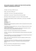 NSG 316 EXAM 4 2026&sol;2027 &vert; NURSING STUDY GUIDE&comma; PRACTICE QUESTIONS&comma; ANSWERS & COMPREHENSIVE EXAM REVIEW