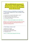 BSN 246  HESI Health Assessment &vert; Q&A Latest 2026&sol;27 Updates &vert;  Nightingale College &vert; Nursing Review &vert; Bsn 246 Exam Bundle 