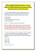 BSN 266 HESI Med-Surg Exam &vert; Latest &NewLine;2026&sol;27 &lpar;PDF&rpar; Questions And Answers Plus &NewLine;Rationales Instant Pdf Download 