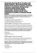 Chamberlain University NR-103 Transition to the Nursing Profession &ndash; NR103 Nursing Study Guide&comma; Original Practice Questions & Answers&comma; Assessment Preparation&comma; Comprehensive Nursing Review&comma; Professional Nursing Identity&comma; Nursing Communication&comma; Emotional In