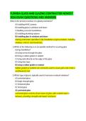 Florida Glass & Glazing Contractor Exam Practice Questions & Answers 2026