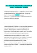 ANCC FNP Board Practice Questions & Detailed Answers 2027