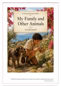 My Family and Other Animals &bull; Gerald Durrell &bull; Contextual Questions & Model Answers &bull; English FAL Literature &bull; Exam Practice &bull; &commat;Juffrou Ansie
