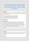 FL CAM PRACTICE EXAM &num;1 ACTUAL EXAM COMPLETE 100 QUESTIONS AND CORRECT DETAILED ANSWERS &lpar;VERIFIED ANSWERS&rpar; &vert;ALREADY GRADED A&plus;&vert;&vert;BRAND NEW VERSION&excl;&excl;&period; 