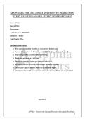 KEY WORDS FOR C810 &vert; FROM QUESTION TO PERFECTION&vert;&NewLine;EVERY QUESTION SOLVED &vert; EVERY SCORE SECURED&excl;