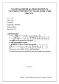 FTCE SOCIAL SCIENCE K-6 &vert; FROM QUESTION TO&NewLine;PERFECTION&vert; EVERY QUESTION SOLVED &vert; EVERY SCORE&NewLine;SECURED&excl;