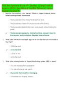 MTA Bus Operator Exam NYC Section 1 &vert; Inspection & &NewLine;Reports 2026 &vert; Questions & Verified Answers &vert; Latest &NewLine;Update &vert; Graded A&plus;